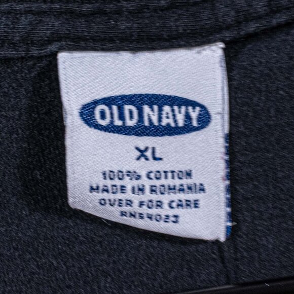 Old Navy Blank Pocket T-Shirt Single Stitch XL VTG 90s Skate Streetwear - Picture 6 of 6